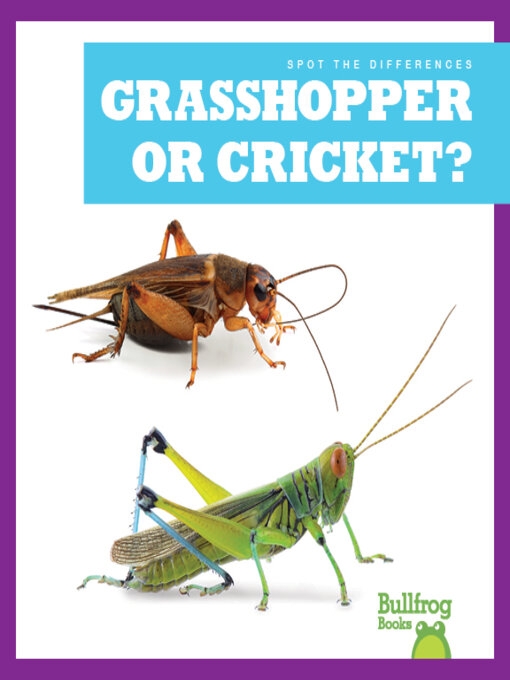 Title details for Grasshopper or Cricket? by Jamie Rice - Available